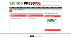 Desktop Screenshot of mondopressing.com